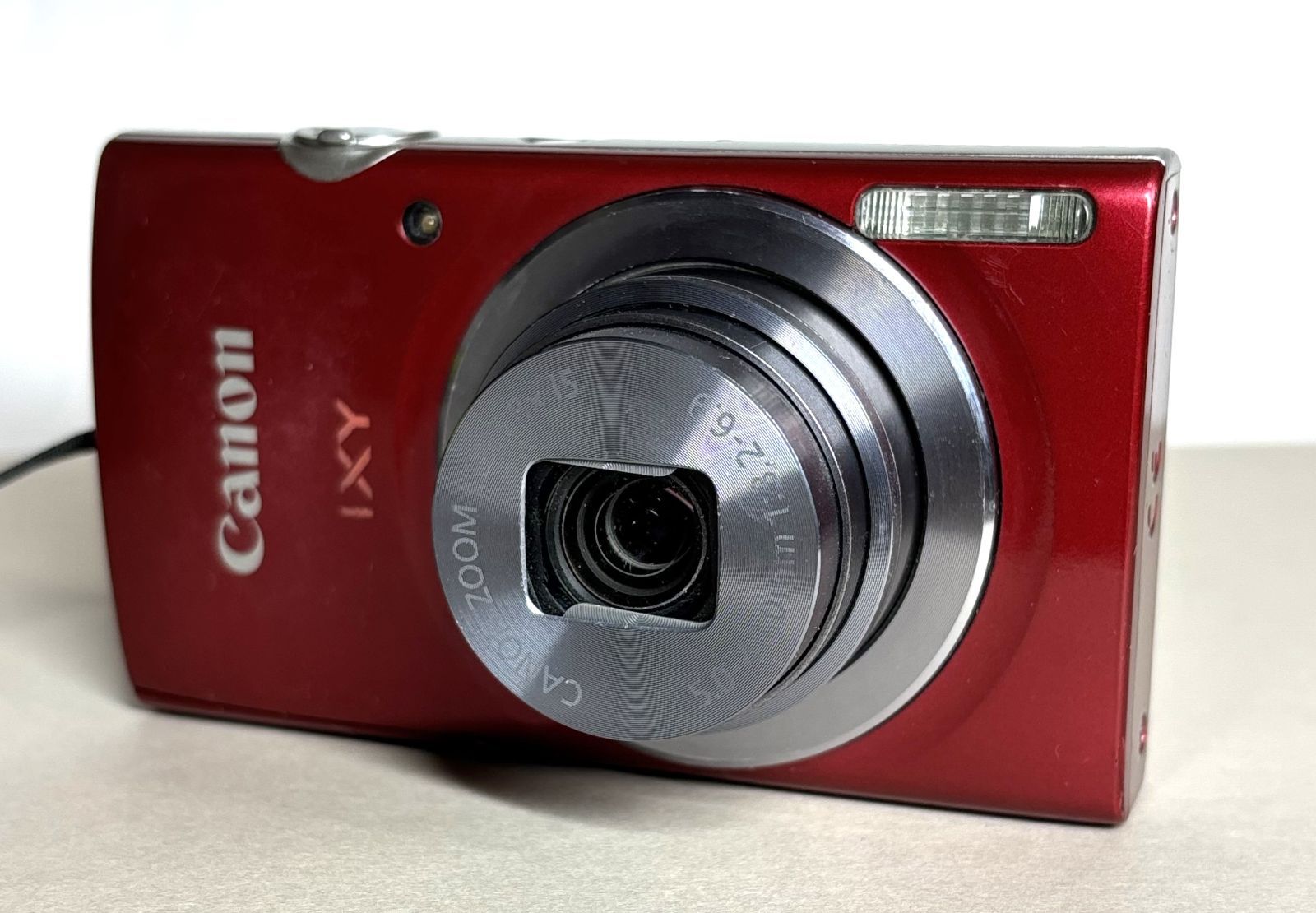 Canon IXY160 HD 20MP 8x デジタルカメラ Red 基本動作確認済み