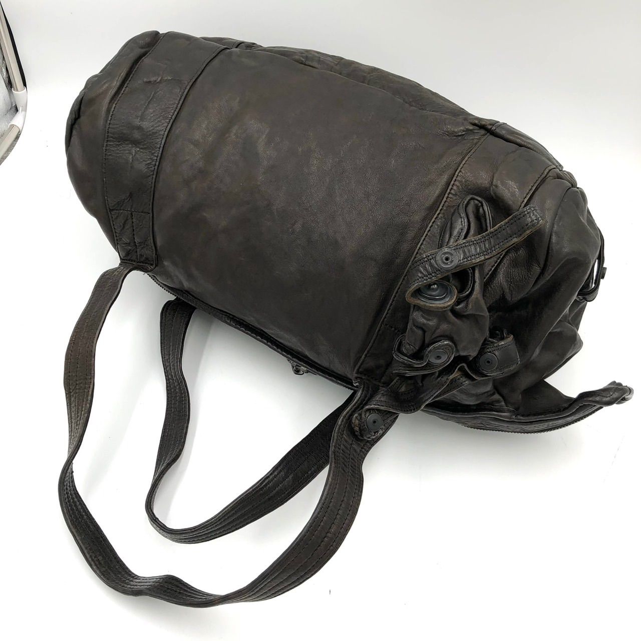 Juliusユリウス初期ボストンバッグ JULIUS[ユリウス] / GORDINI 497BGU4-L Dimensional Boston Bag