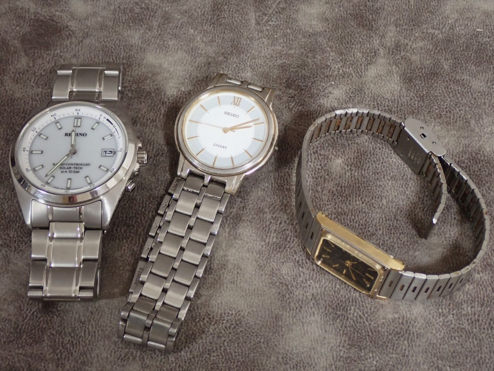 ジャンク品】腕時計 3本セット CITIZEN REGUNO / SEIKO ルーセント 他 