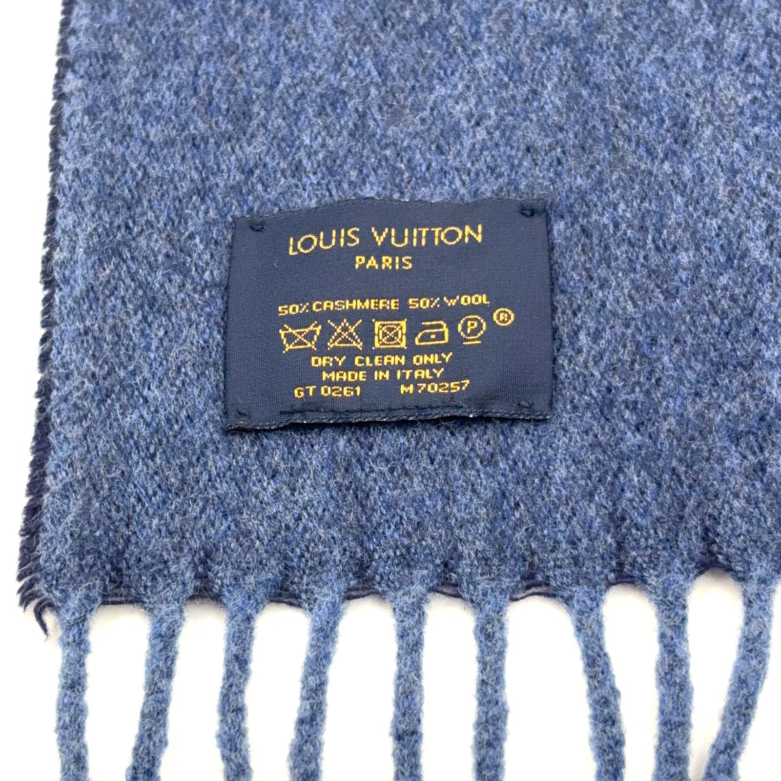 LOUIS VUITTON エシャルプ モノグラム グラディエント ウール×カシミヤ