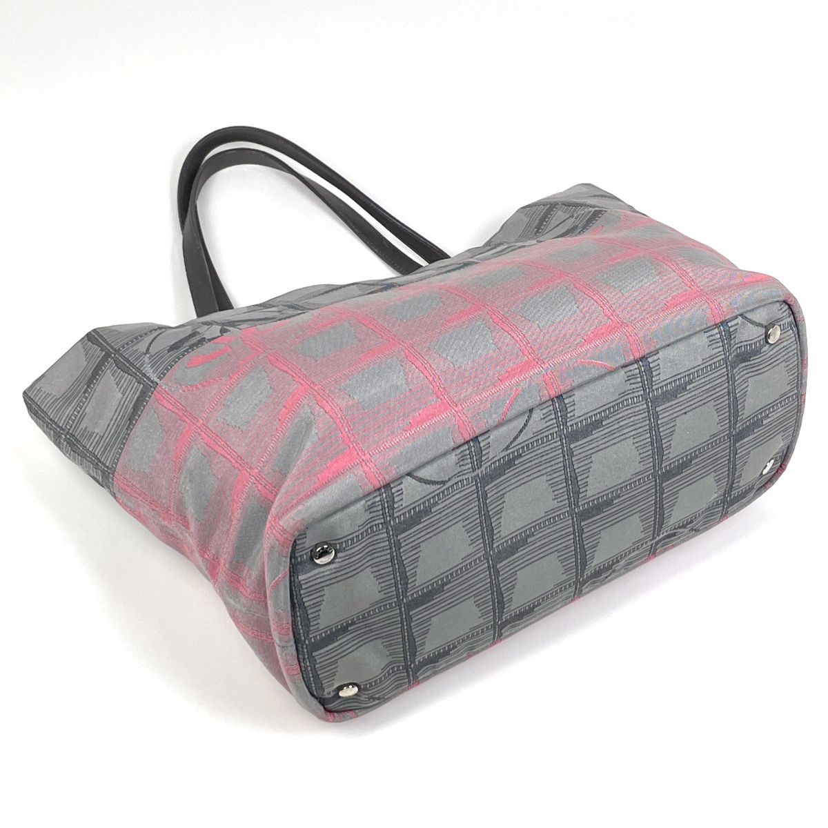 シャネル CHANEL ニュートラベルライン トートMM ココマーク 