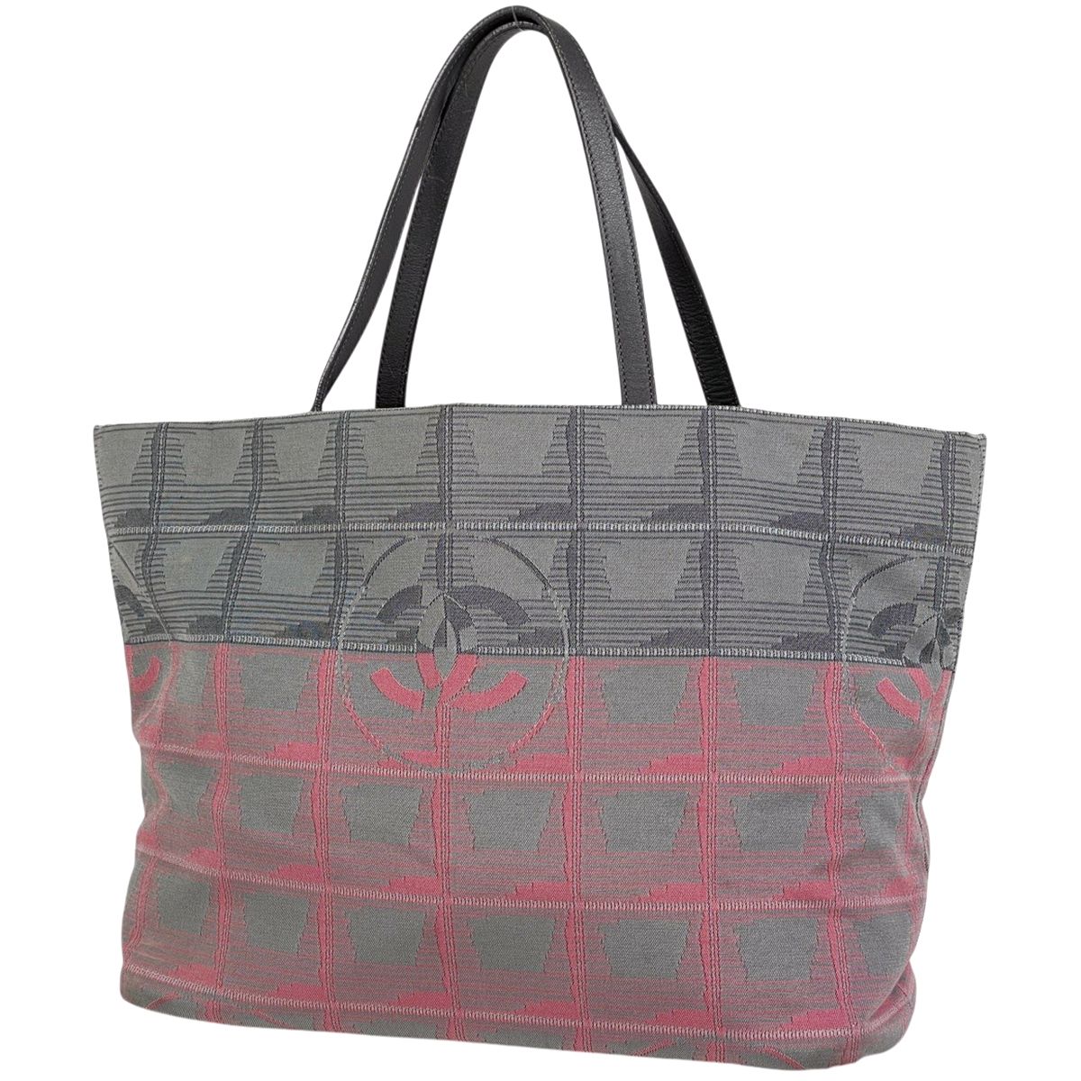 シャネル CHANEL ニュートラベルライン トートMM ココマーク 