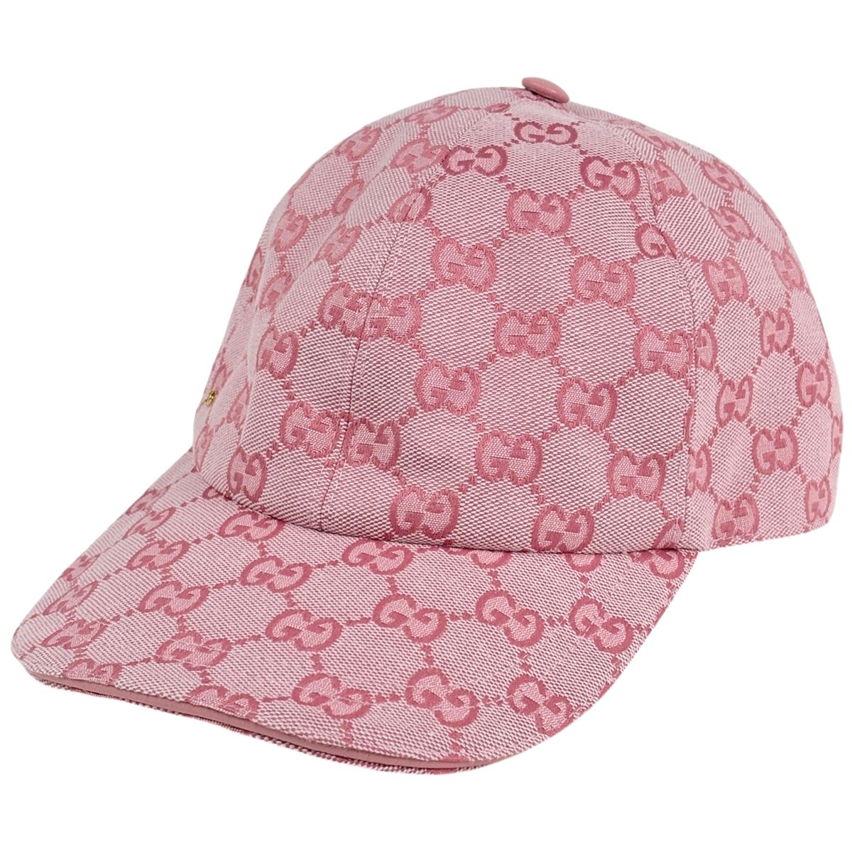 グッチ GUCCI GG柄 キャップ 帽子 キャップ 綿 ピンク レディース