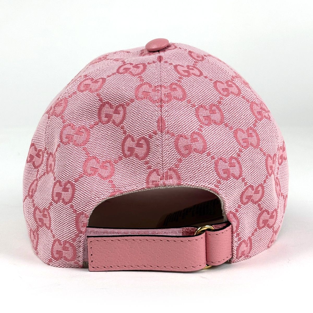 グッチ GUCCI GG柄 キャップ 帽子 キャップ 綿 ピンク レディース