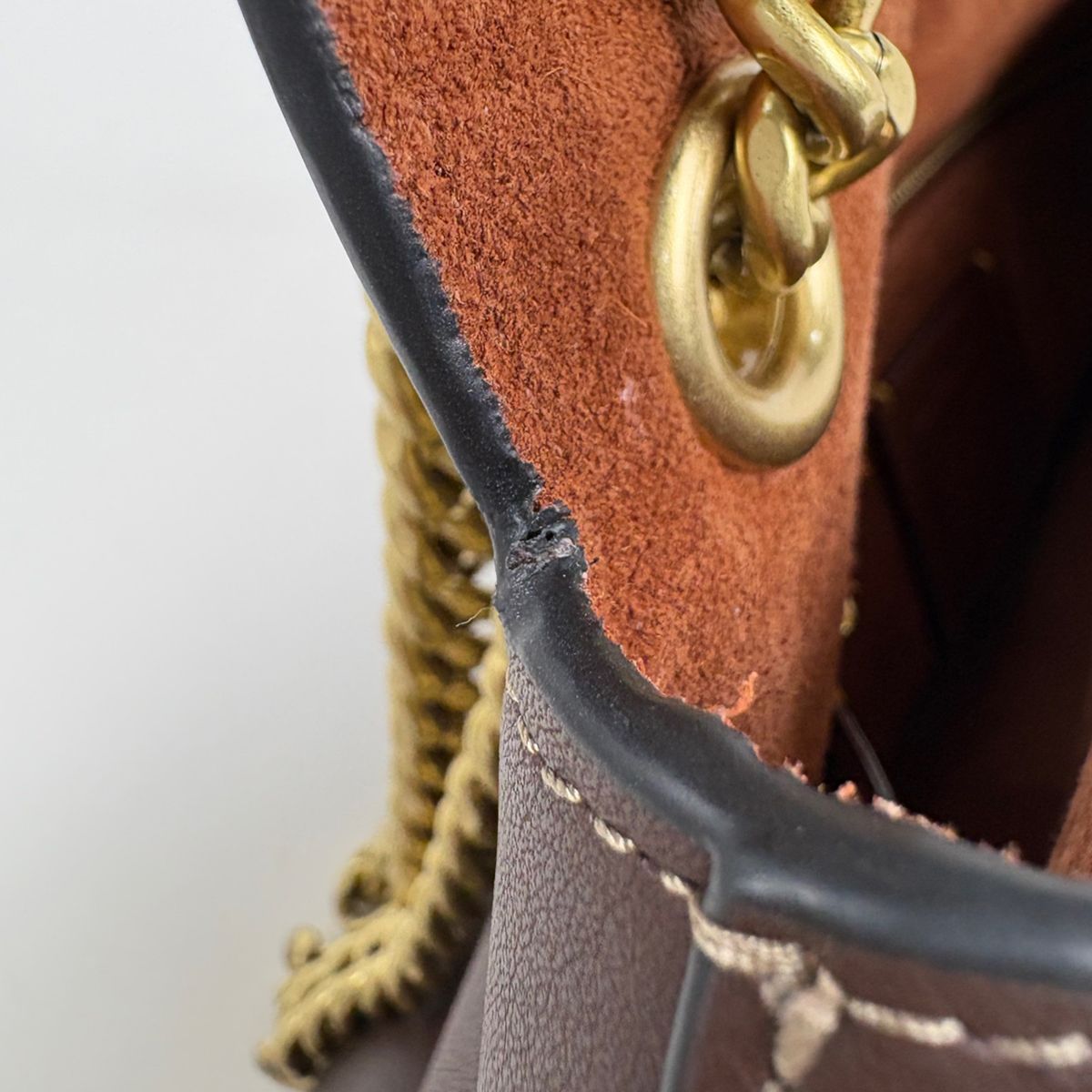 コーチ COACH チェルシー チェーン ショルダーバッグ レザー ダーク 