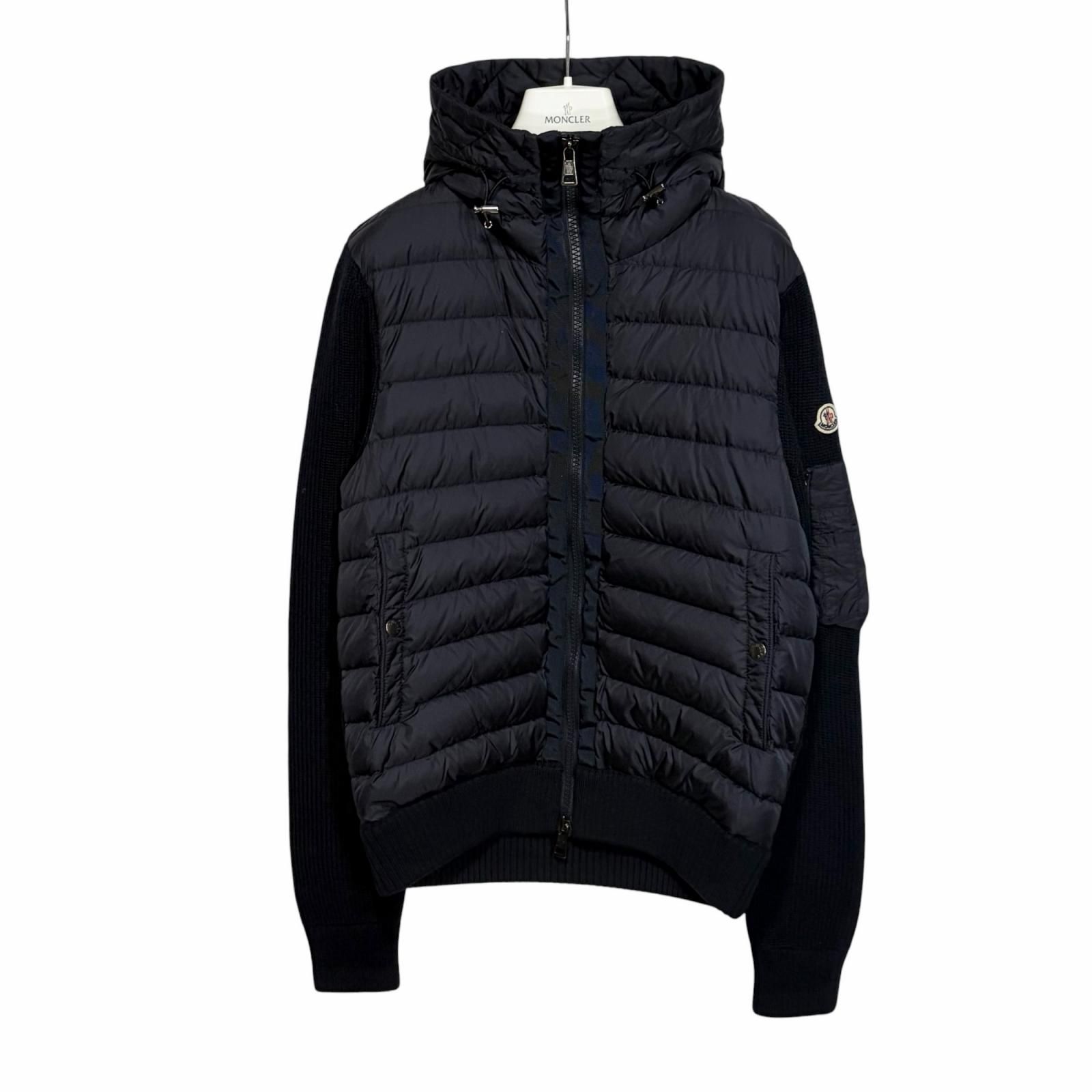 MONCLER/M /ダークネイビー /ダウンニット /型番C2091940280094789