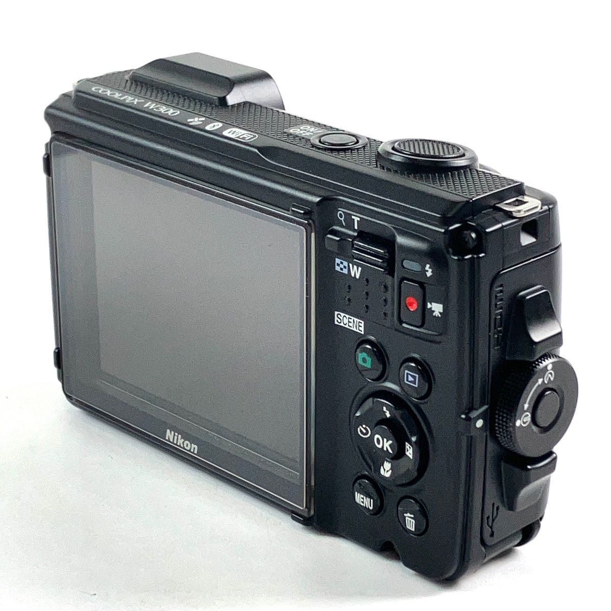 ニコン Nikon COOLPIX W300 ブラック コンパクトデジタルカメラ 【中古