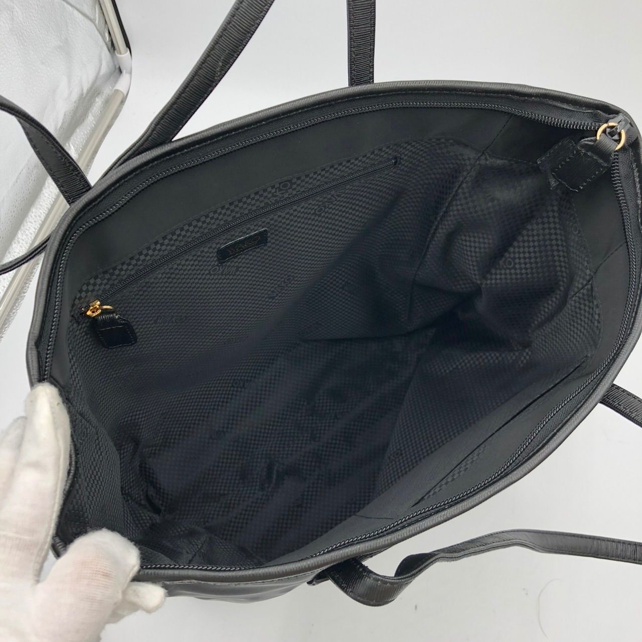 WAKO 銀座和光 トートバッグ ナイロン レザー ブラック 黒 A4 通勤