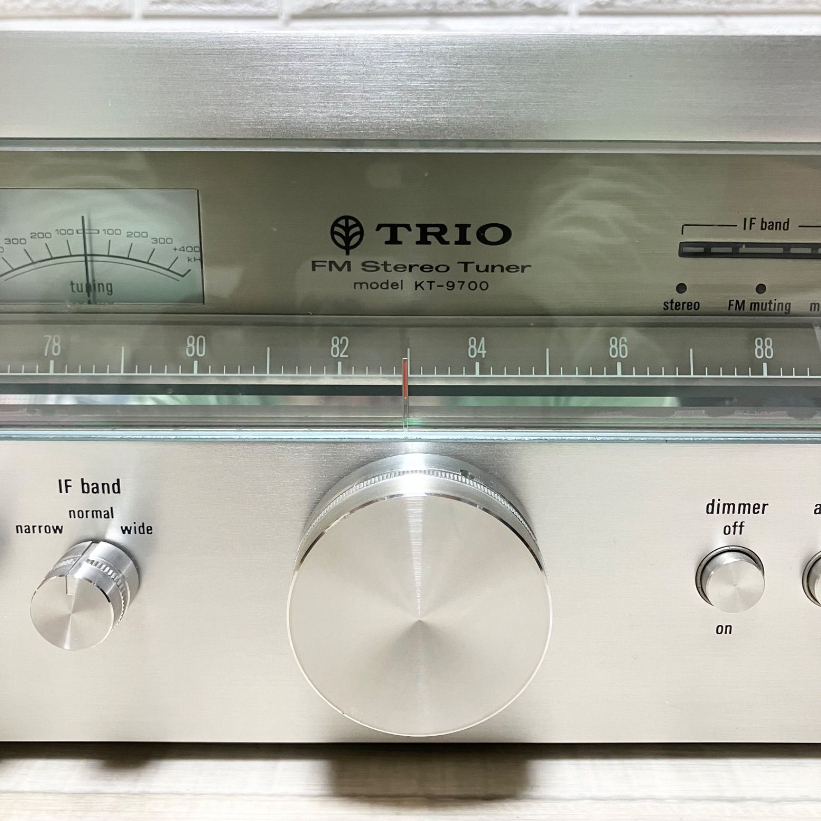 TRIO KT-9700 高級FM専用チューナー トリオ - メルカリ