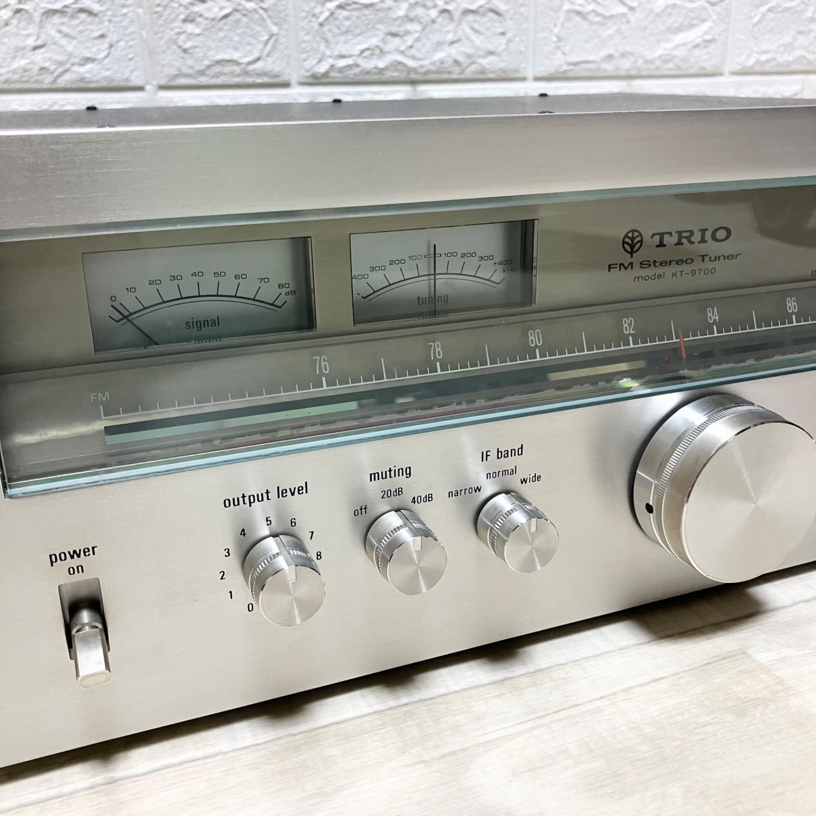 TRIO KT-9700 高級FM専用チューナー トリオ - メルカリ