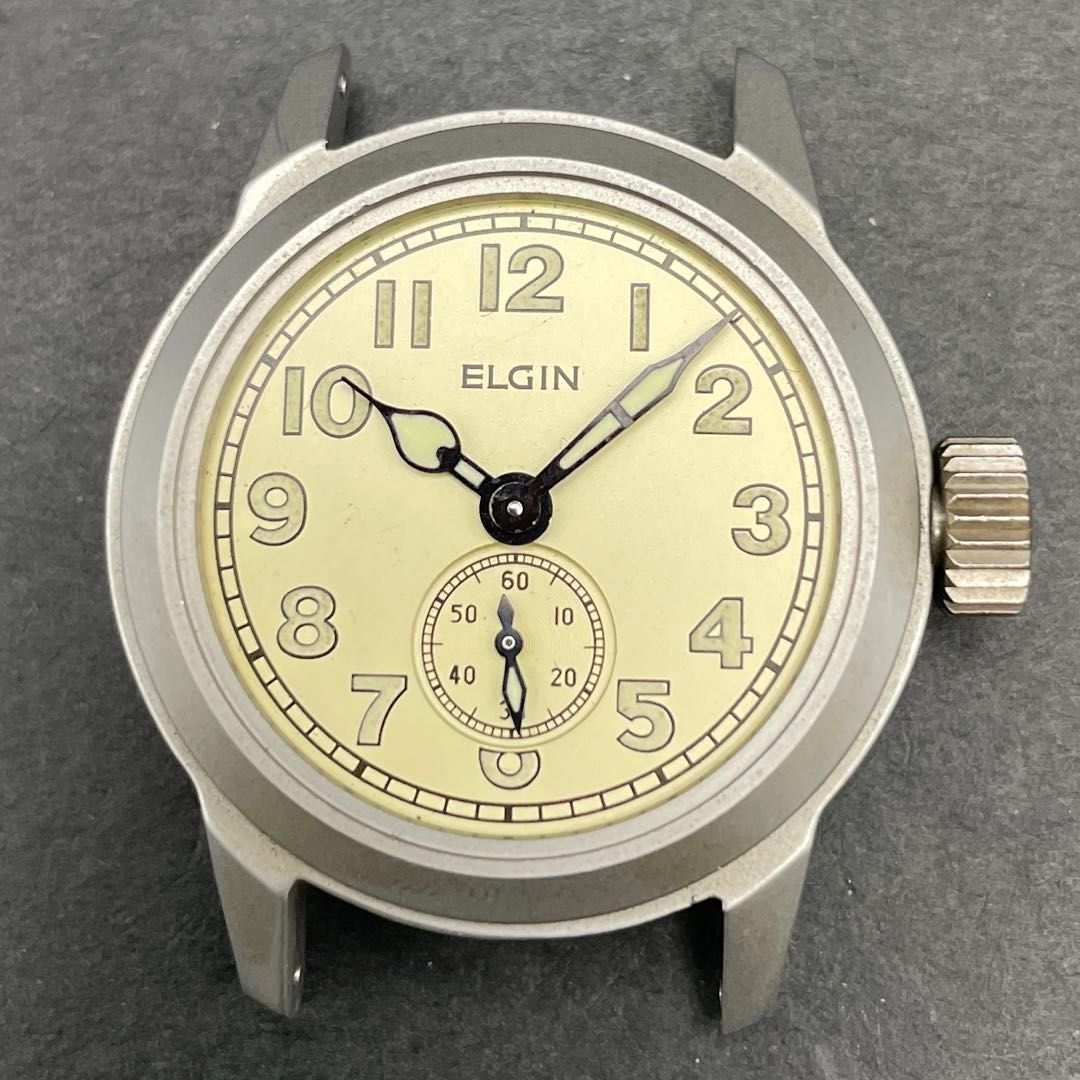 ELGIN タイプA-554 スモセコ フェイスのみ エルジン TYPE A-554