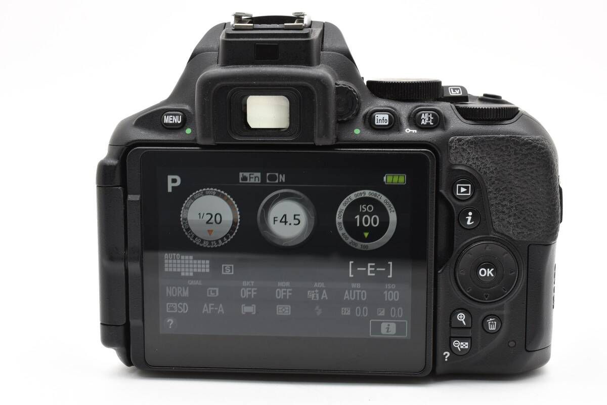 極上美品！Nikon 5600 18-55mmキット　シャッター回数700回未満 Amazon.com : Nikon D5600 DX-format Digital SLR w/ AF-P DX NIKKOR