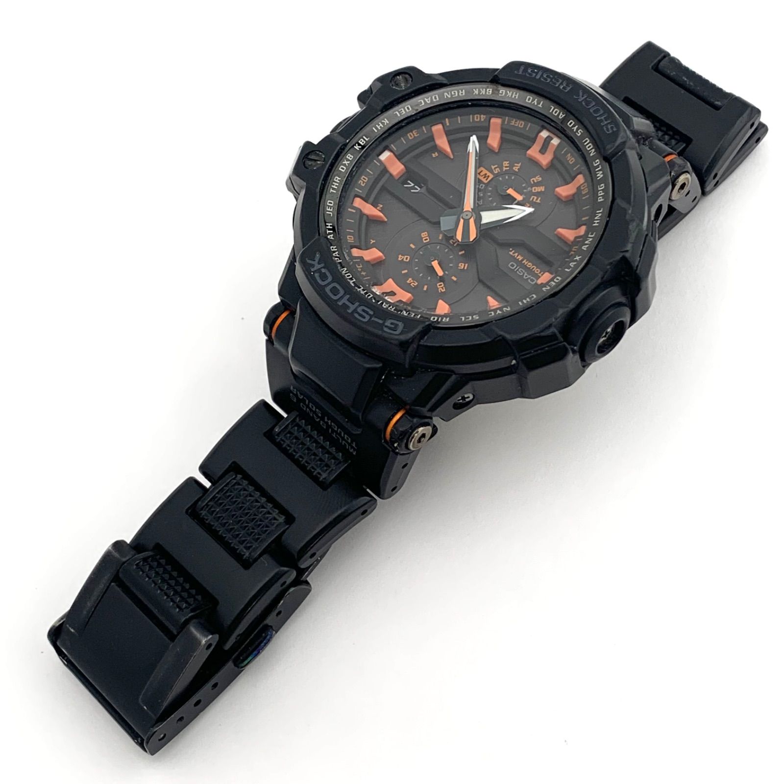 G-SHOCK GW-A1000FC-1A4JFブラック/オレンジ 中古】G-SHOCK GW-A1000FC ブラック/オレンジ - メルカリ
