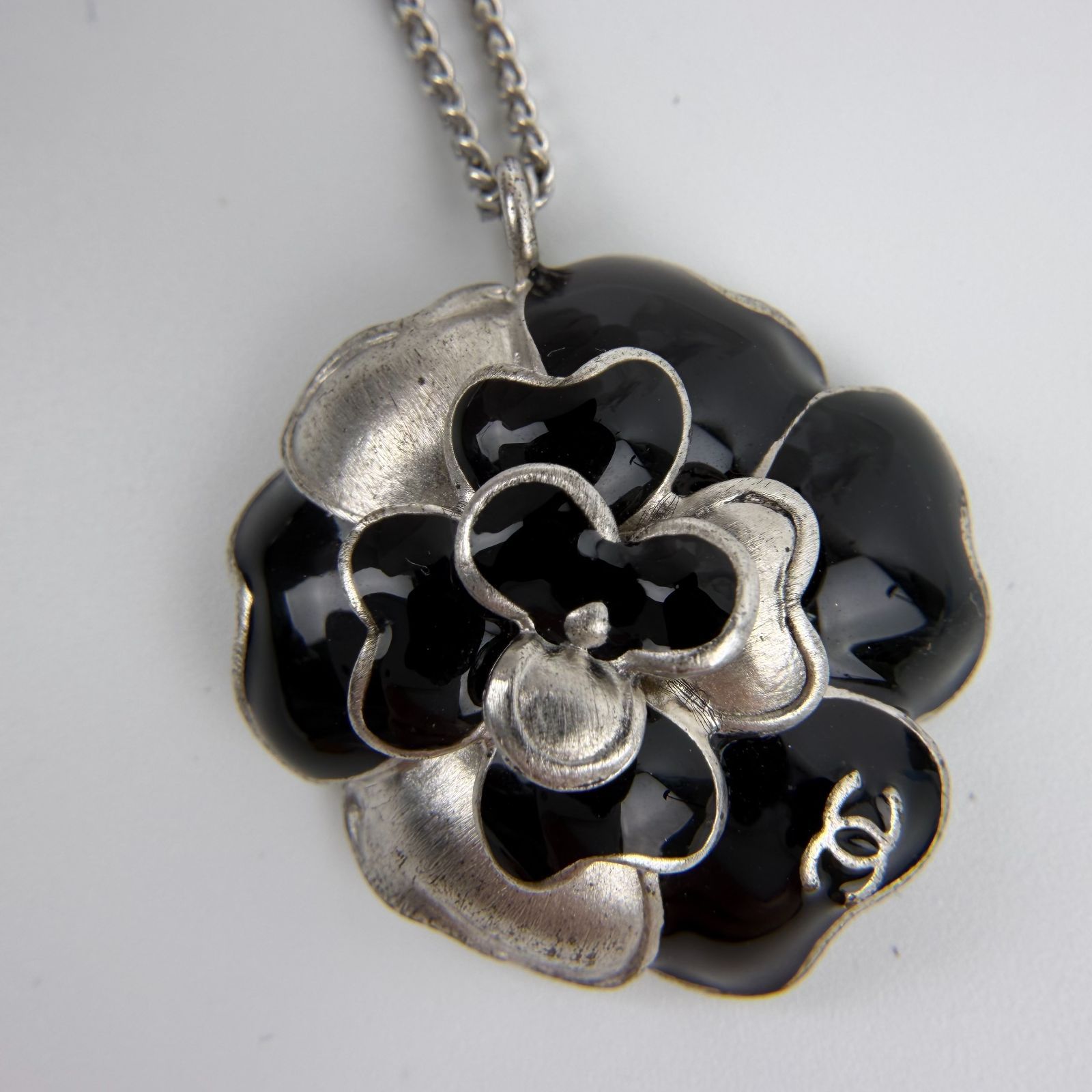 ▽▽【中古】CHANEL シャネル ココマーク ネックレス カメリア 