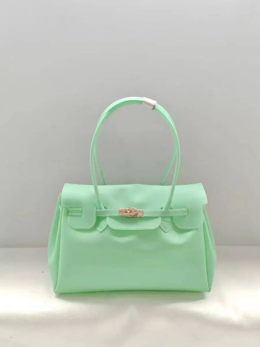 新品_ キキバッグ バーキンゼリー パーキンバッグ ゼリーバッグ mint