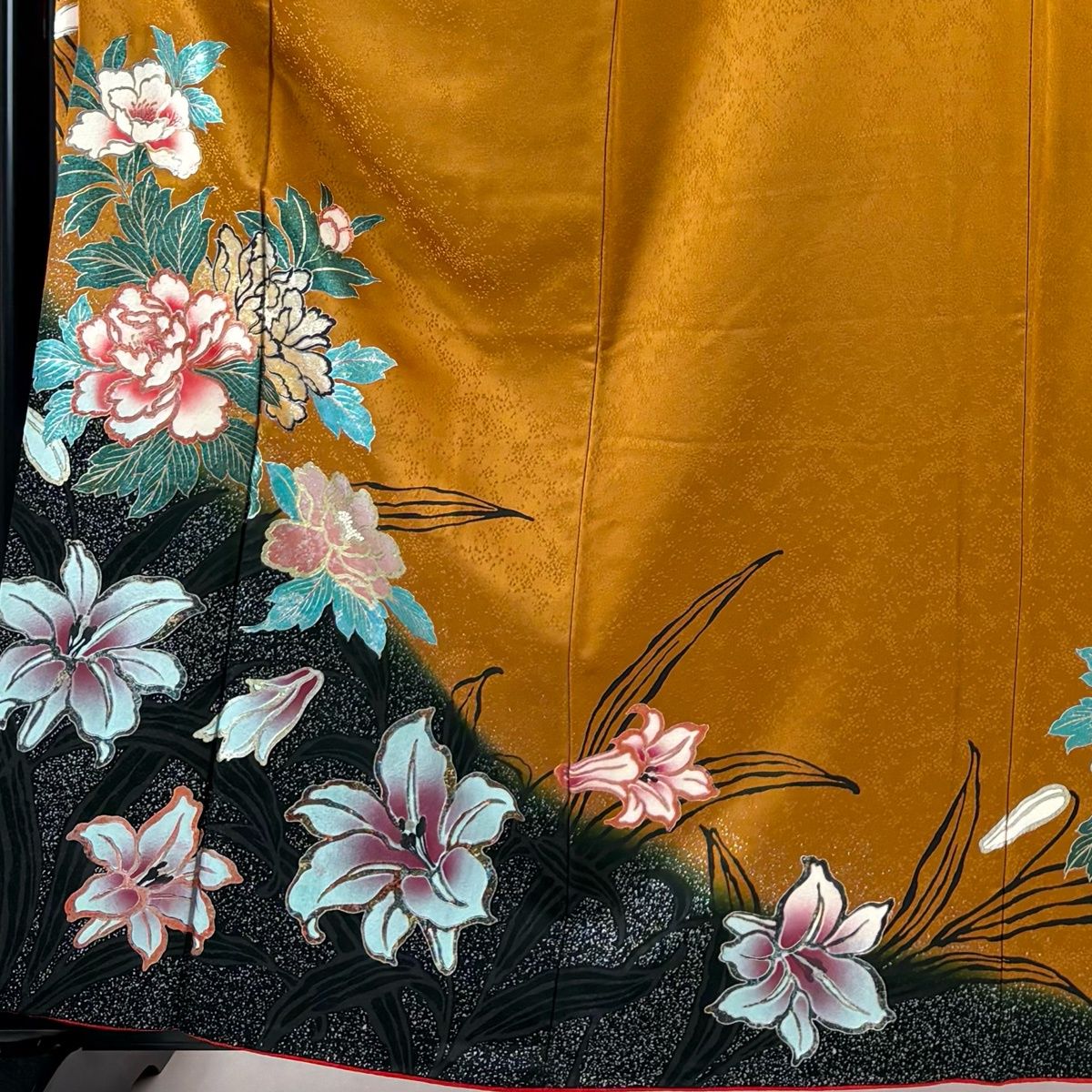 振袖 秀品 161cm 65cm 正絹 【中古】 美品】 振袖 身丈161cm 裄丈65.5cm 正絹 秀品 【中古】の通販 by
