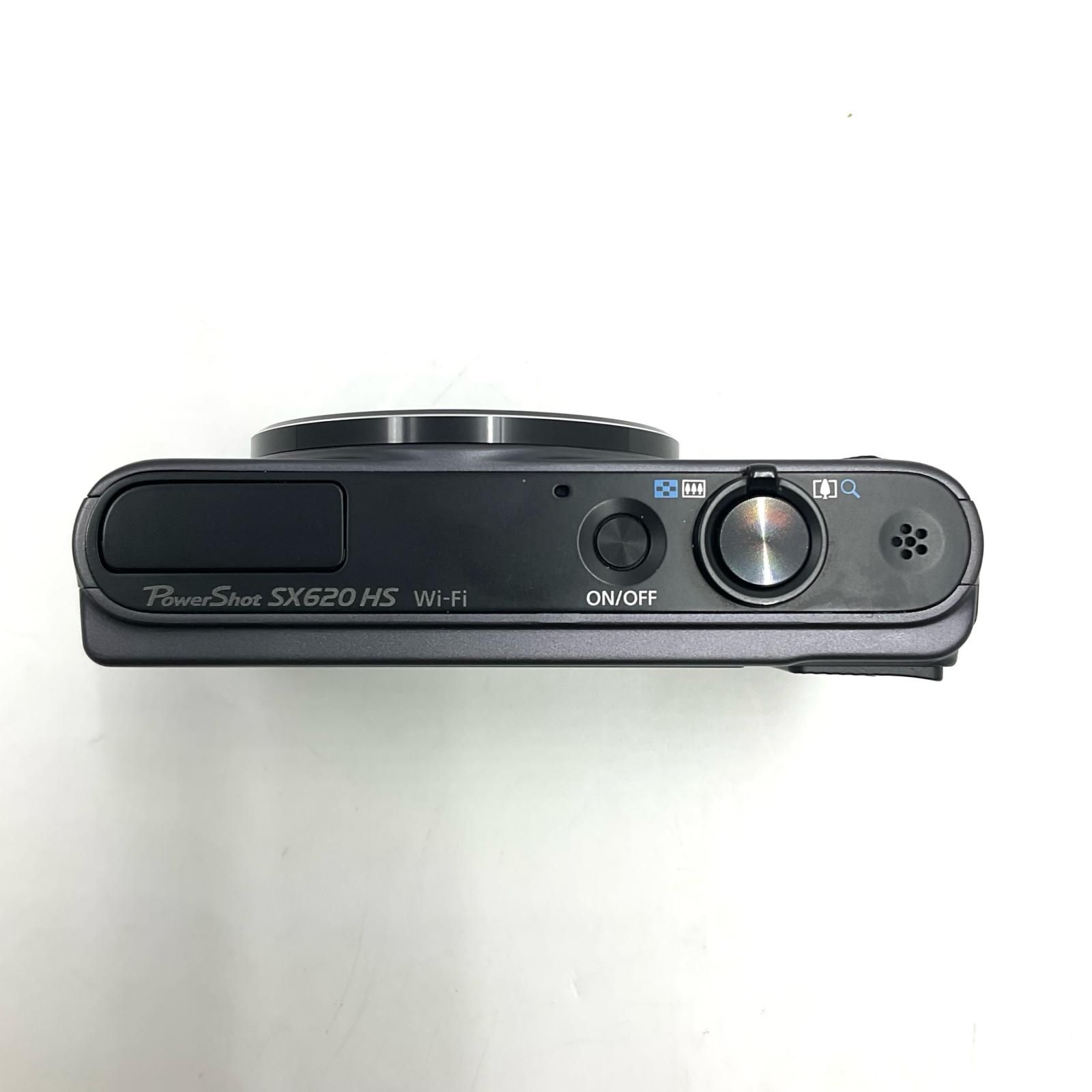 全額返金保証】【最速発送】Canon Powershot SX620 HS ブラック 美品 