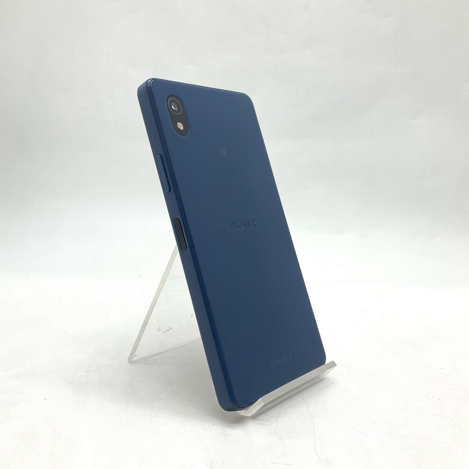 Xperia Ace III ブルー 64GB SIMフリー【動作良好】 Xperia Ace 【美品】SIMフリー III SOG08 au [ブルー] 64GB／4GB 5G