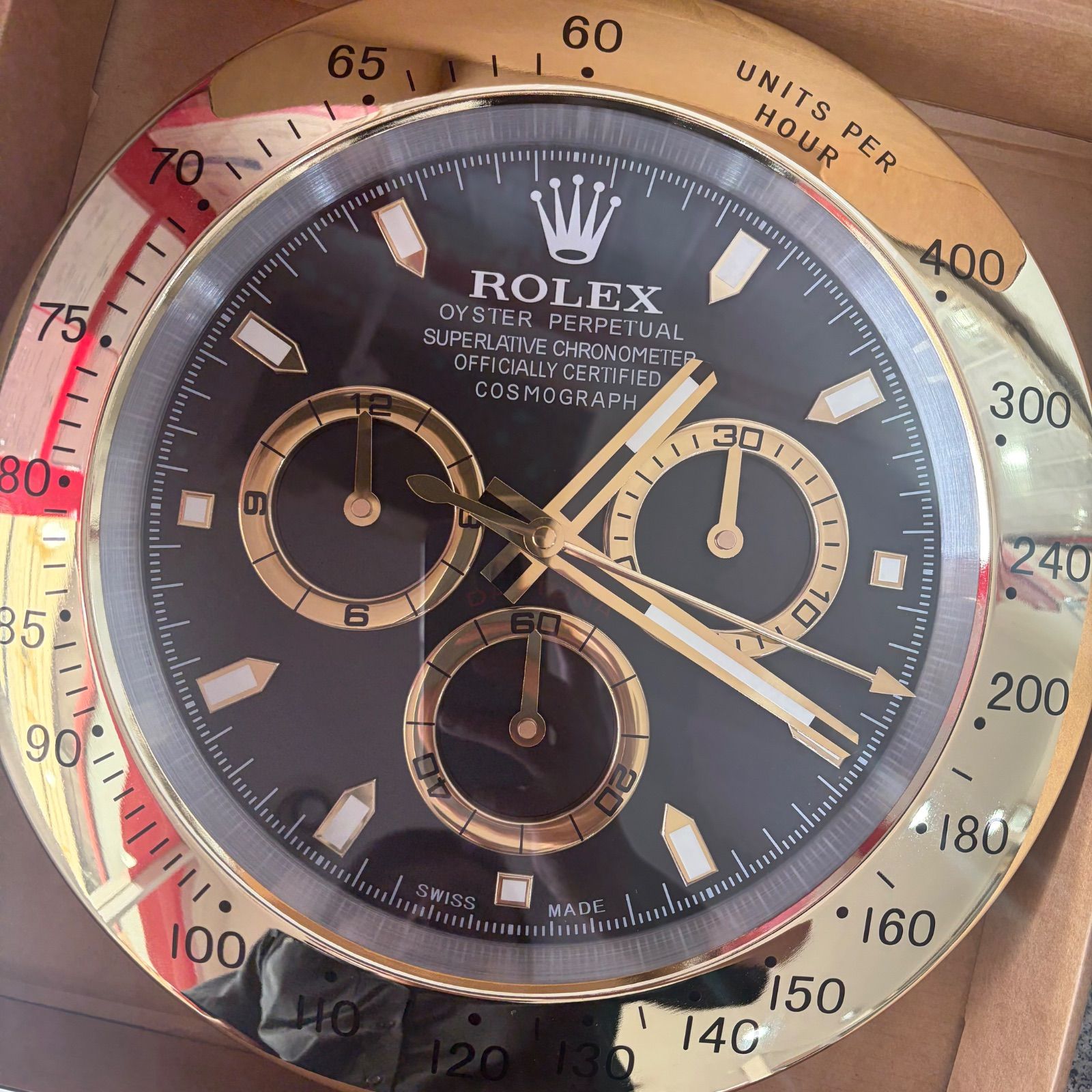ロレックス　ROLEXサブマリーナ　掛け時計　新品未使用 希少】ROLEX 掛け時計 新品未使用 送料無料 - メルカリ