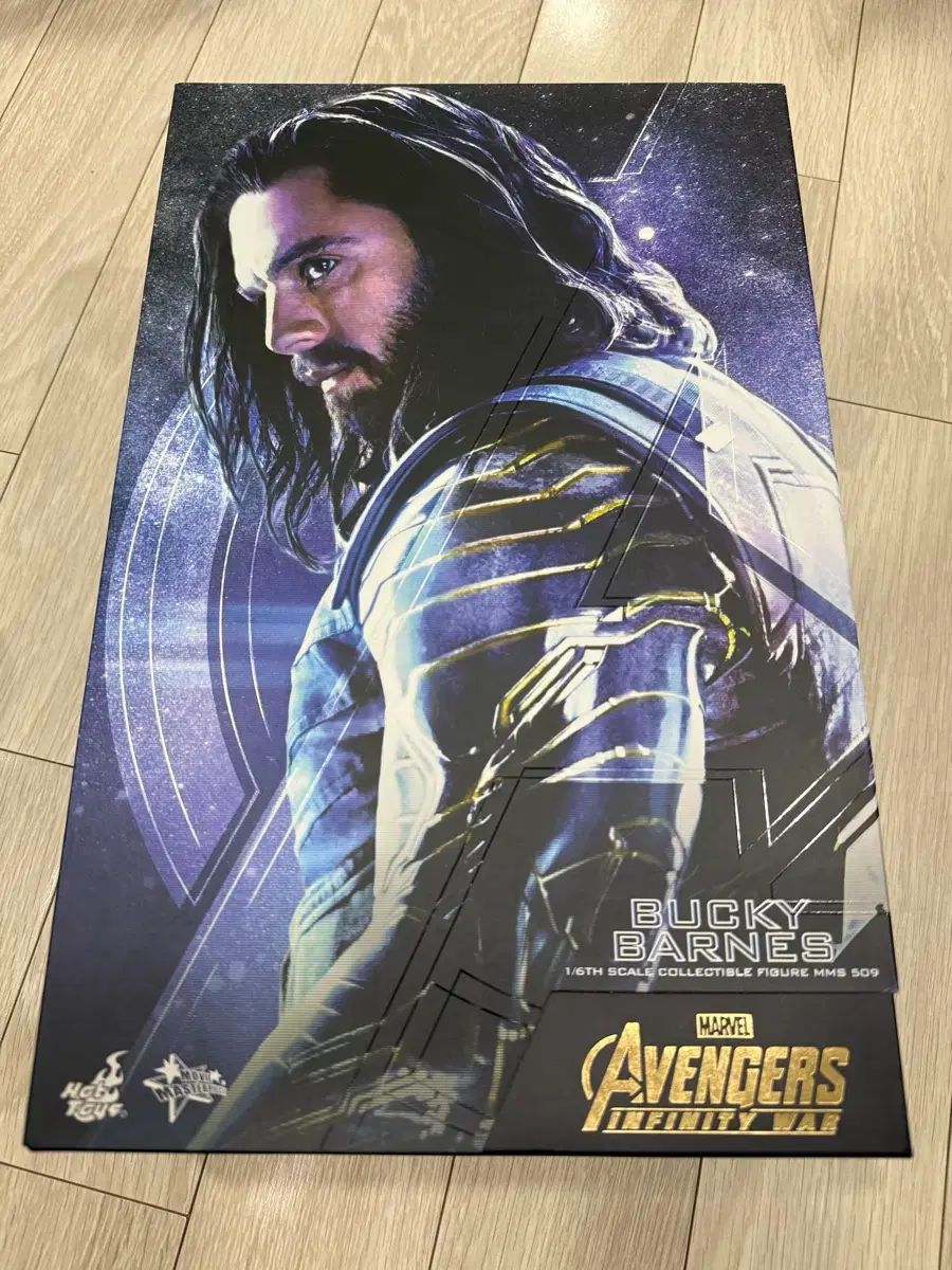 「本日限り値引き」未開封新品ホットトイズ　バッキー・バーンズ ムービー・マスターピース】『アベンジャーズ／インフィニティ・ウォー