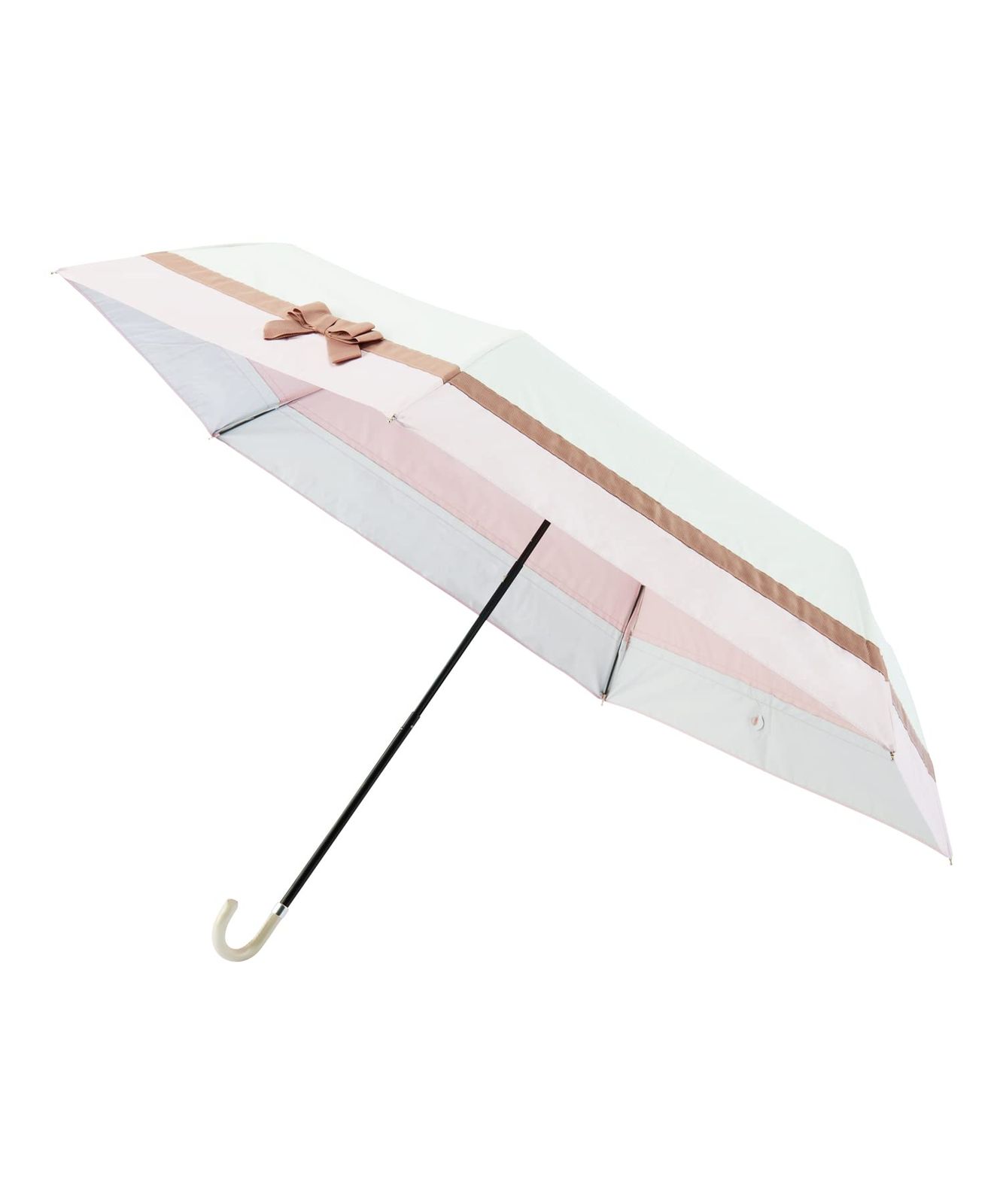 [estaa エスタ] MOONBAT(ムーンバット) 一級遮光 遮熱 UV遮蔽 日傘 【晴雨兼用】 50㎝ レディース デコレーション 折りたたみ傘 ホワイト