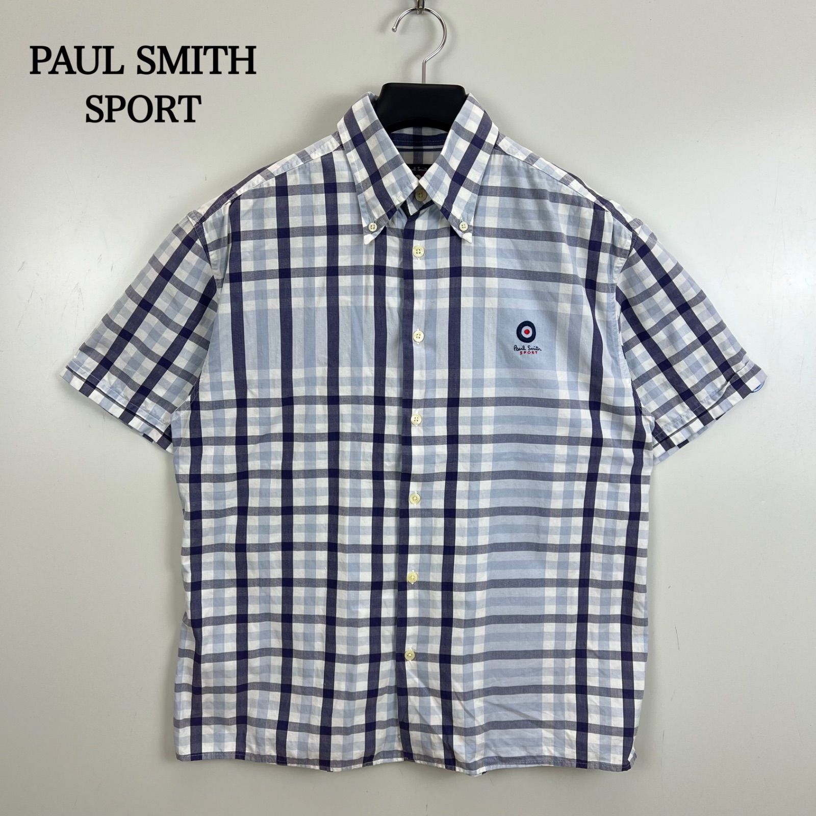 PAUL SMITH SPORT 00s y2k archive target logo S/S shirts L ポール