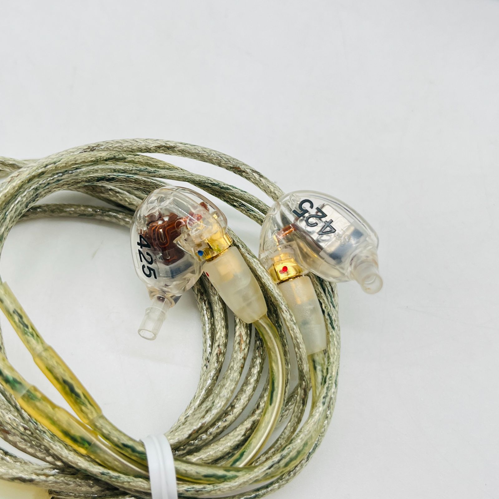 中古・動作品】SHURE シュア SE425-CL-J カナル型 有線イヤホン クリア 