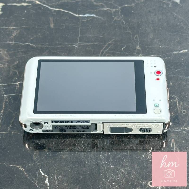Panasonic LUMIX DMC-FX80 キャンドルホワイト コンパクトデジタル