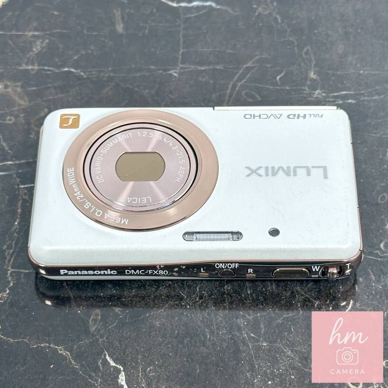 Panasonic LUMIX DMC-FX80 キャンドルホワイト コンパクトデジタル