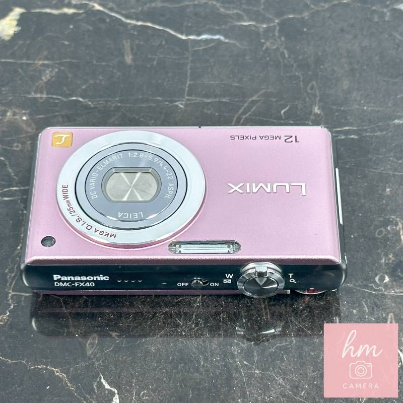 Panasonic LUMIX DMC-FX40 スイートピンク コンパクトデジタルカメラ