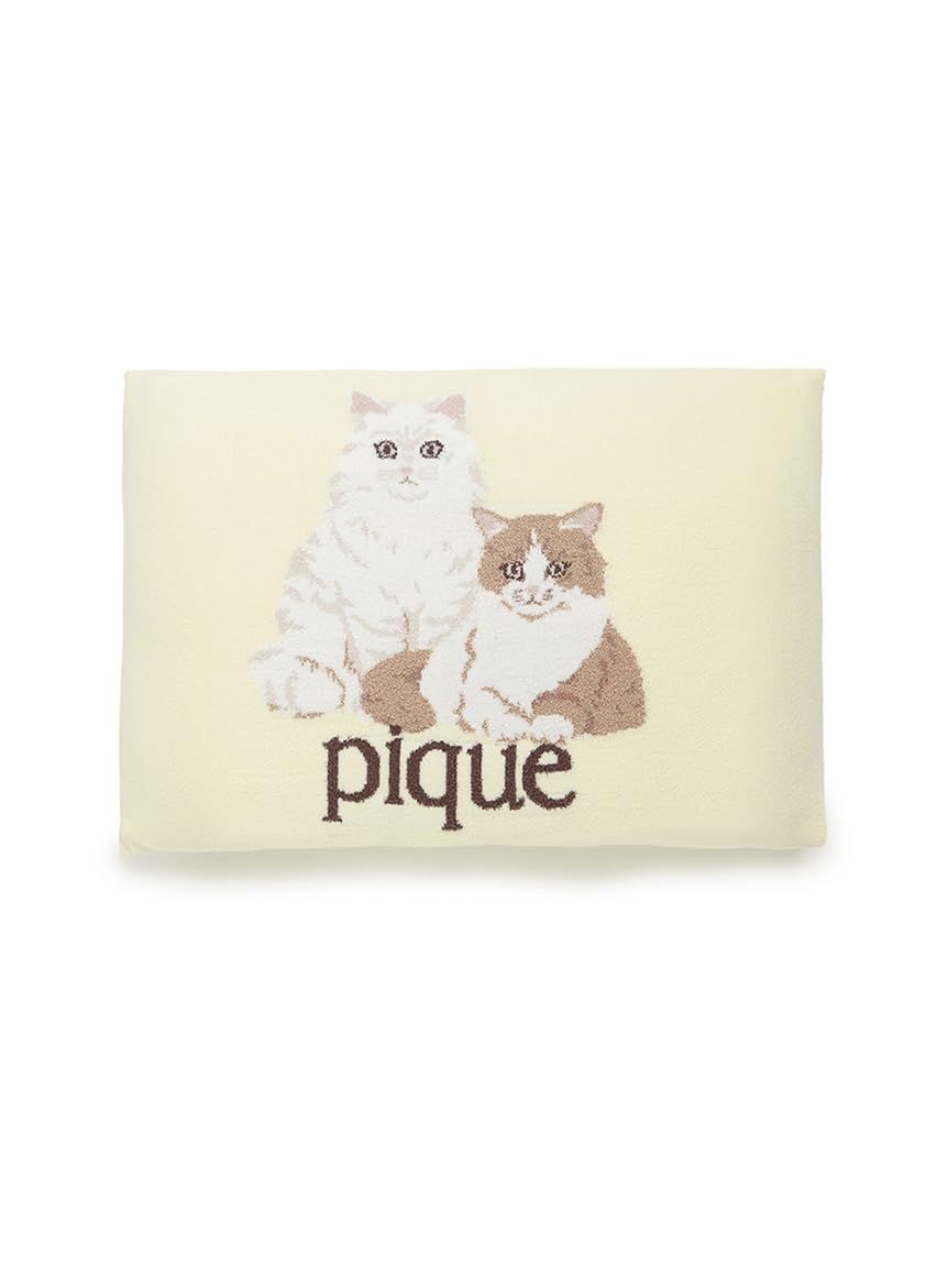 [ジェラート ピケ] sleep エアリーモコ CATJQDピローケース PSGG261802 レディース YEL Free Size