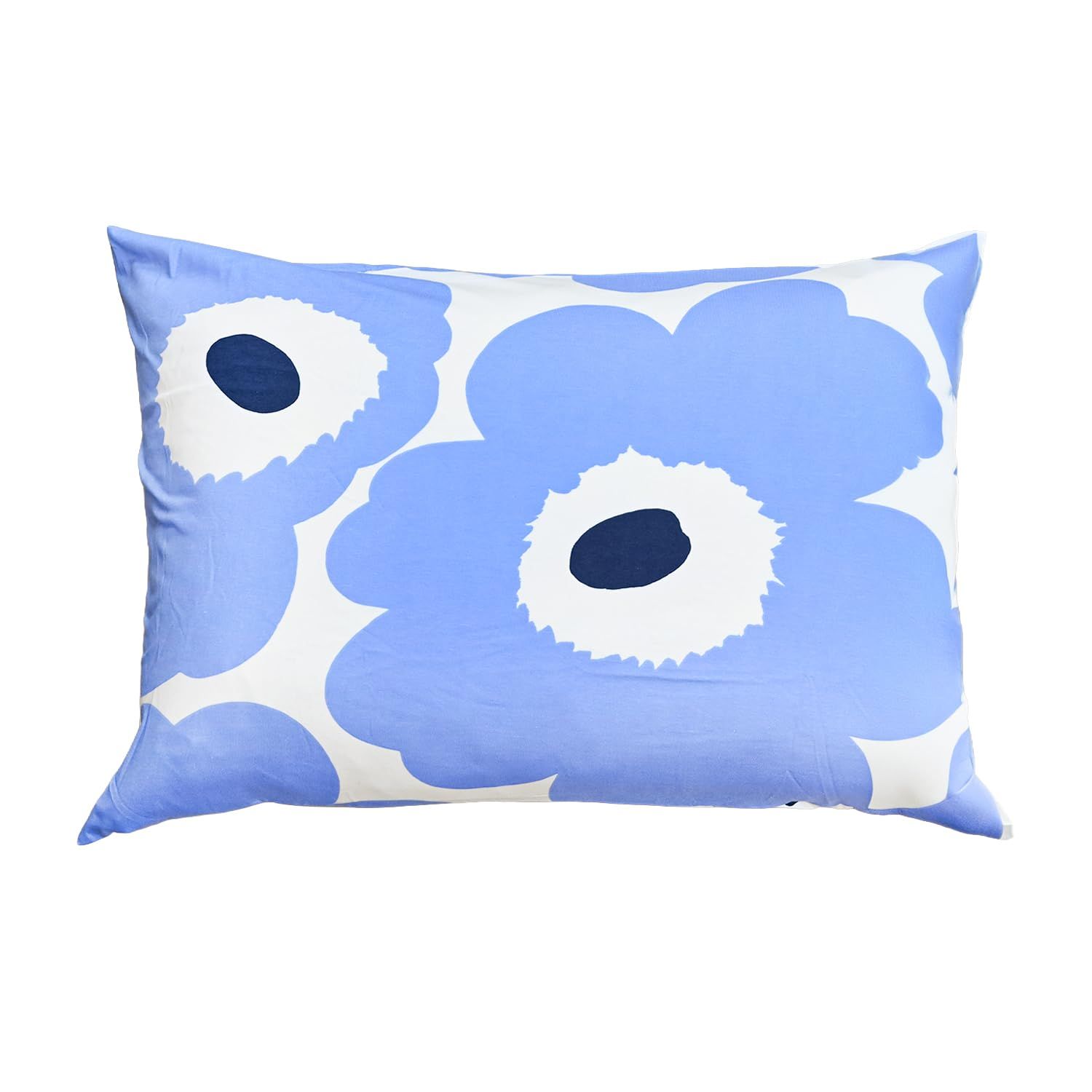 マリメッコ marimekko ピローケース 枕カバー 50×70cm ウニッコ ライトブルー ホワイト 75319 075319 155 北欧雑貨 北欧デザイン [並行輸入品]