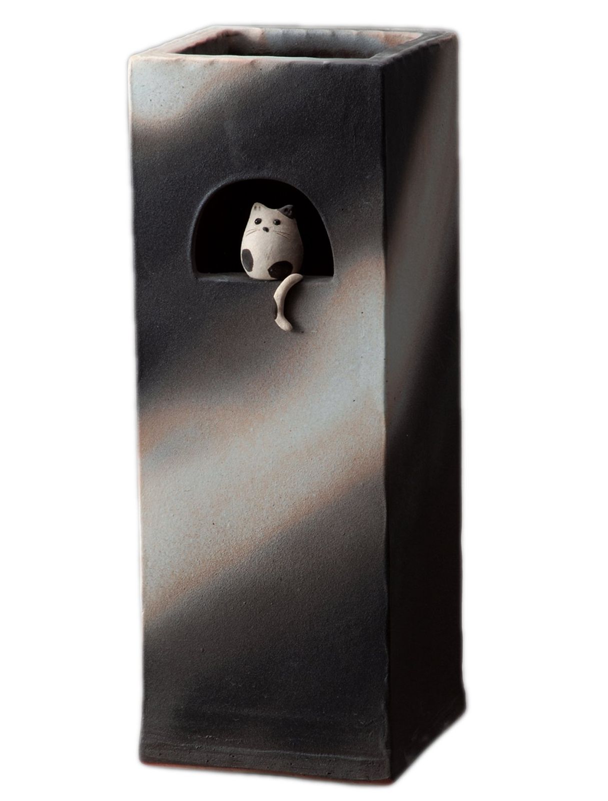 小窓ねこ角型傘立 531-05 13,979円