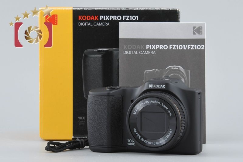 中古】KODAK コダック PIXPRO FZ101 ブラック コンパクトデジタル