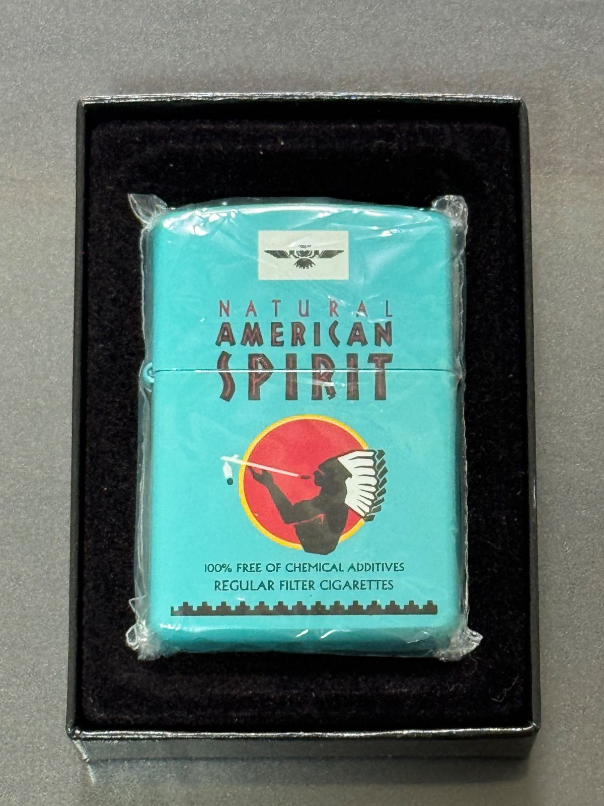 アメリカンスピリッツ限定zippo 特価品 zippo アメリカンスピリット 天然石 限定品 2004年製 - メルカリ