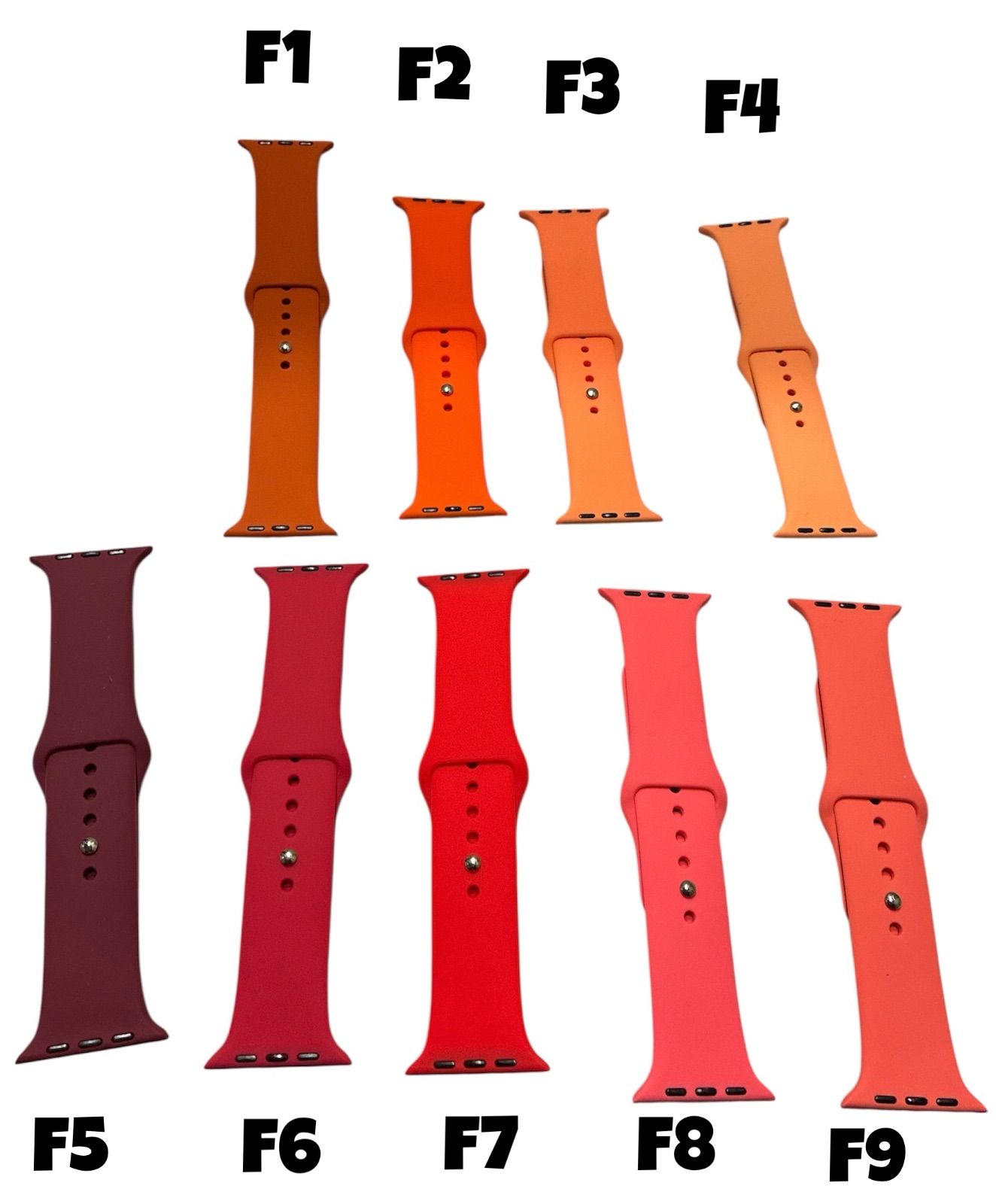 Apple Watchバンド 赤 38/40/41mm シリコン製 新品 - メルカリ