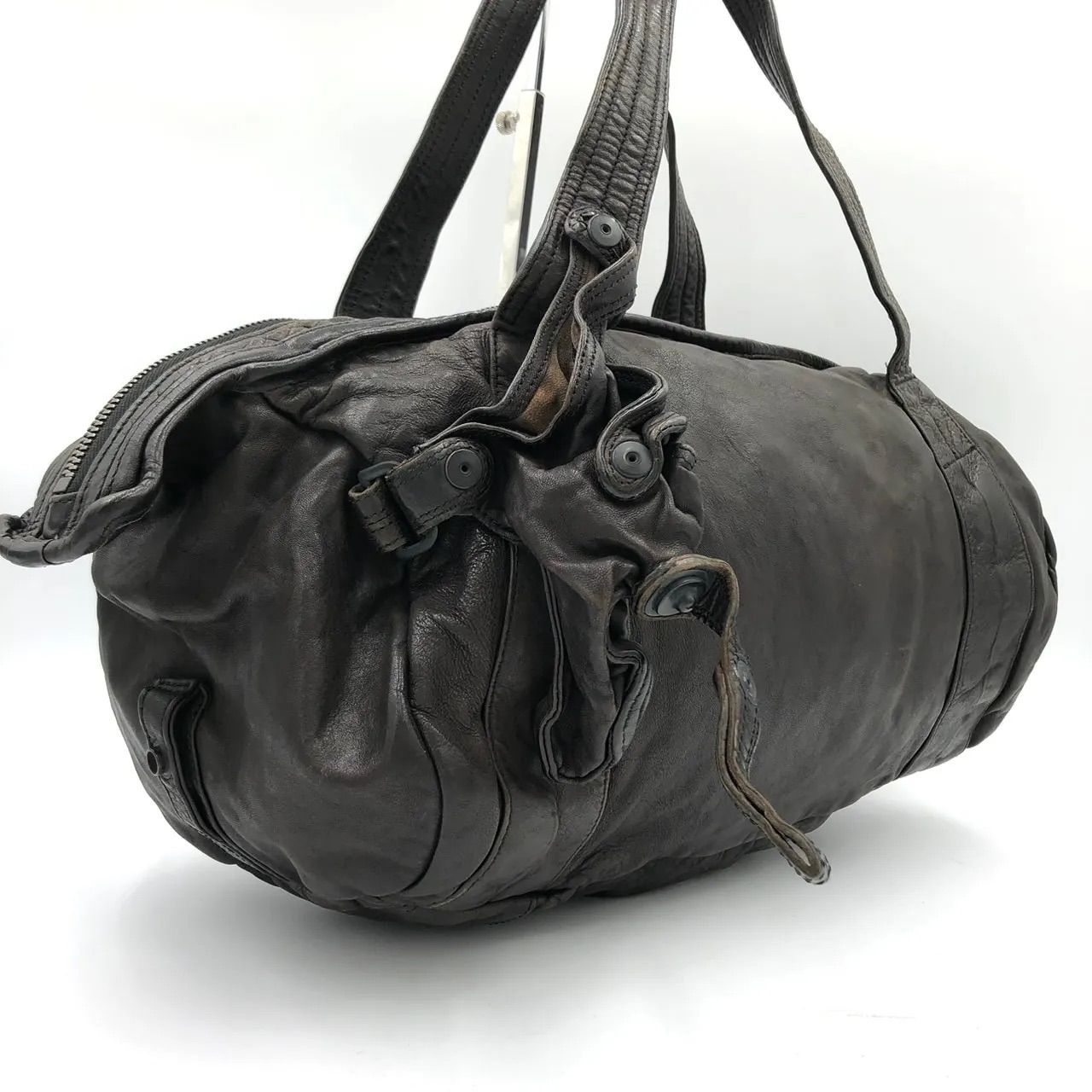 Juliusユリウス初期ボストンバッグ JULIUS[ユリウス] / GORDINI 497BGU4-L Dimensional Boston Bag