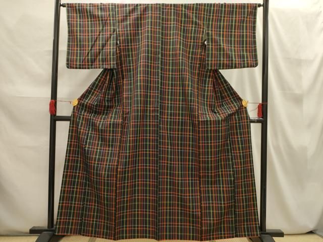 平和屋着物▽上質な紬　単衣　ふくら雀　正絹　逸品　AABB2240fy 平和屋着物▽上質な紬 単衣 ふくら雀 正絹 逸品 AABB2240fy 【公式通販】