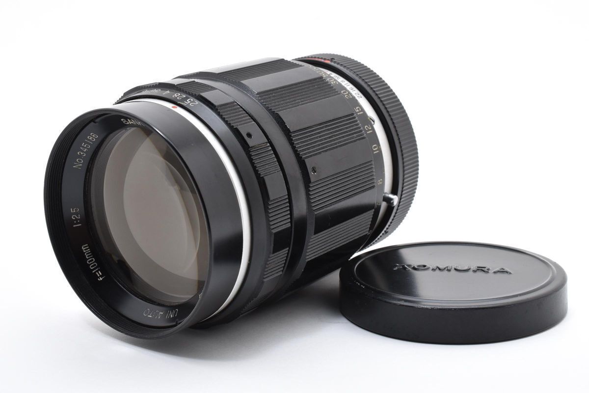 ☆希少品 / 実用☆ コムラ SUPER-KOMURA 100mm F2.5 SANKYO KOHKI 中