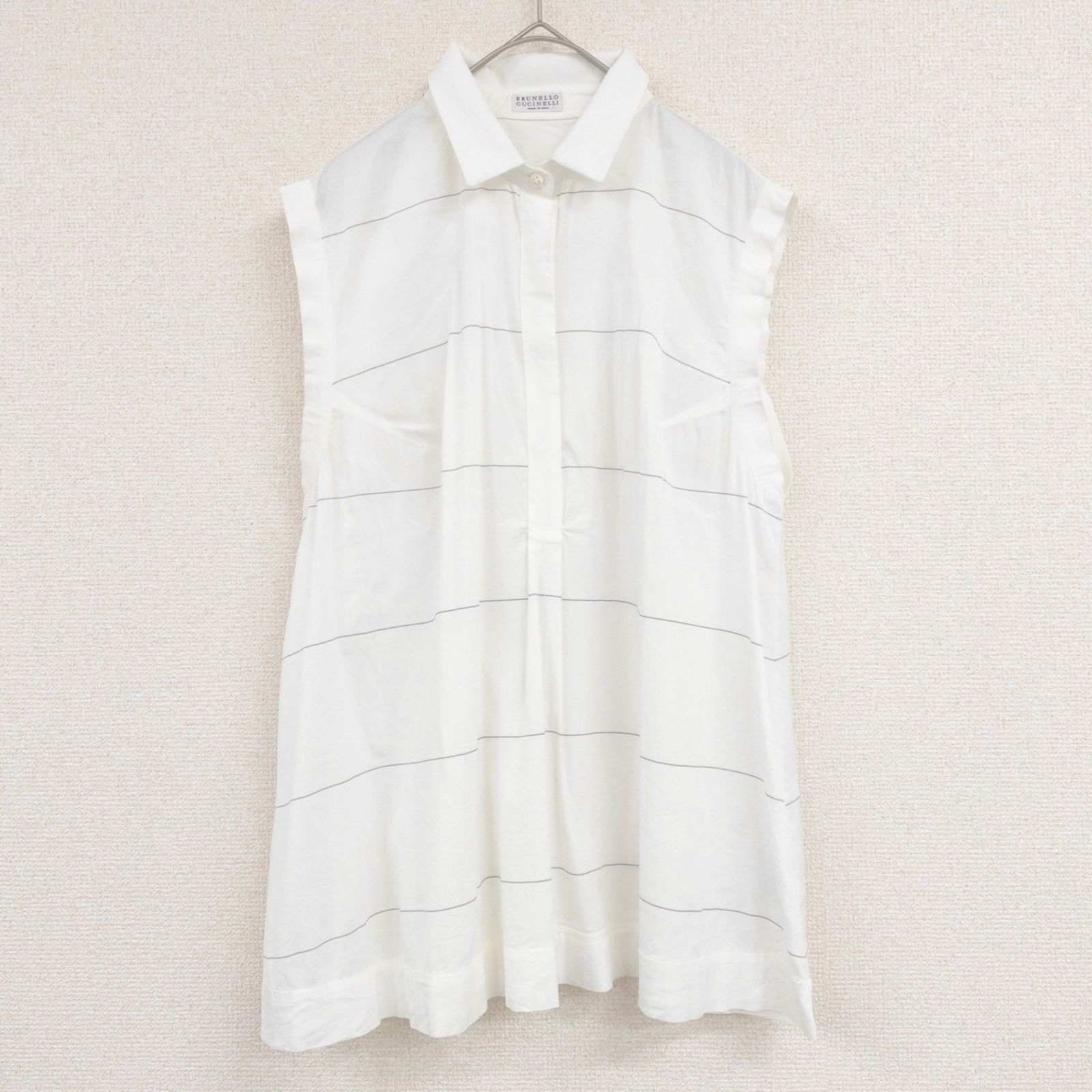 BRUNELLO CUCINELLI ブルネロクチネリ ノースリーブブラウス シャツ