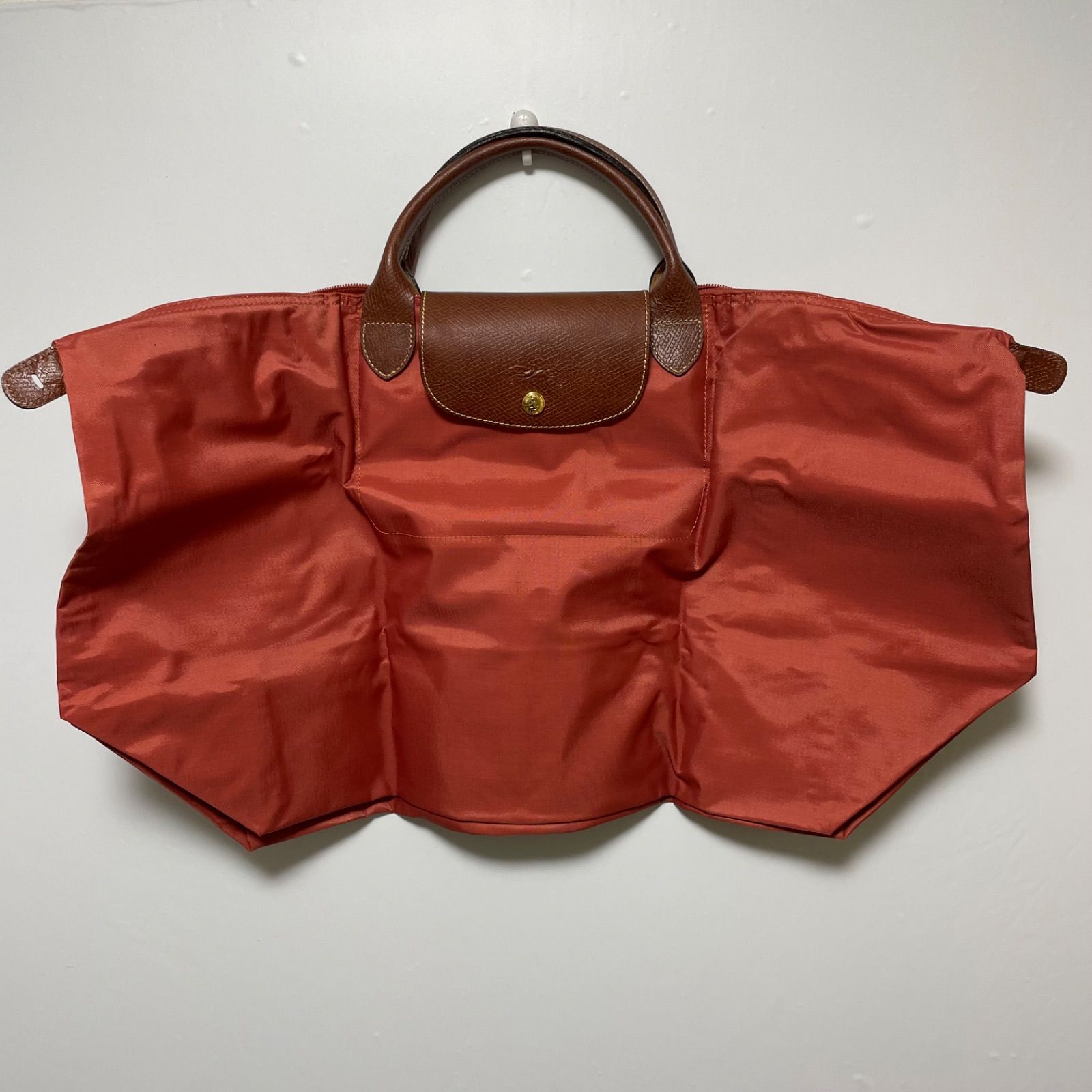 新品未使用 LONGCHAMP ロンシャン ルプリアージュ トートバッグ Brick 