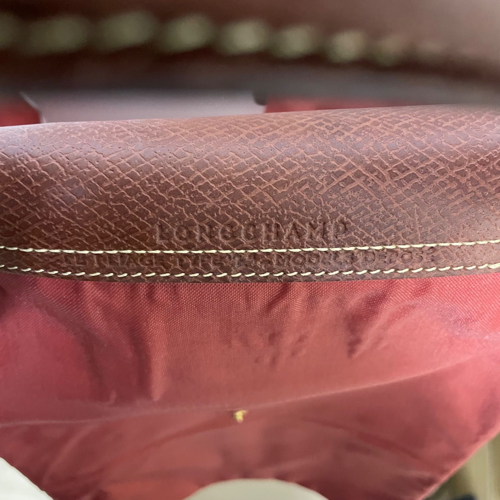 新品未使用 LONGCHAMP ロンシャン ルプリアージュ トートバッグ Brick 