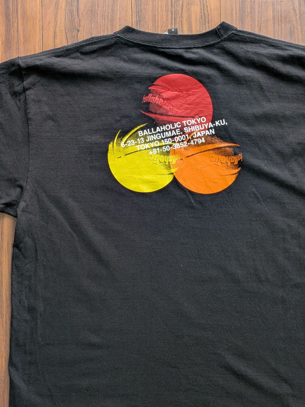ballaholic TOKYO ボーラホリック 東京限定 Tシャツ 黒 XL - メルカリ