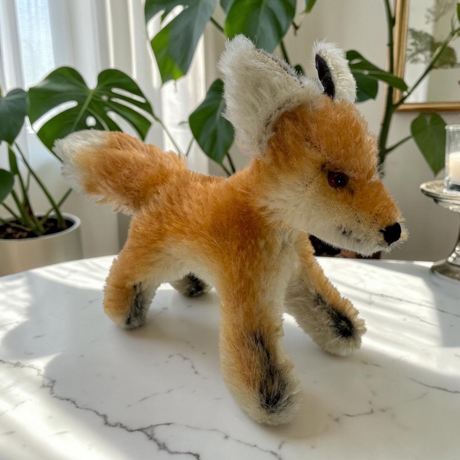 ビンテージ　シュタイフ　XORRY 砂漠キツネ　desert fox 送料無料☆シュタイフ ☆Xorry Fox 11cm☆(最小サイズの)キツネの