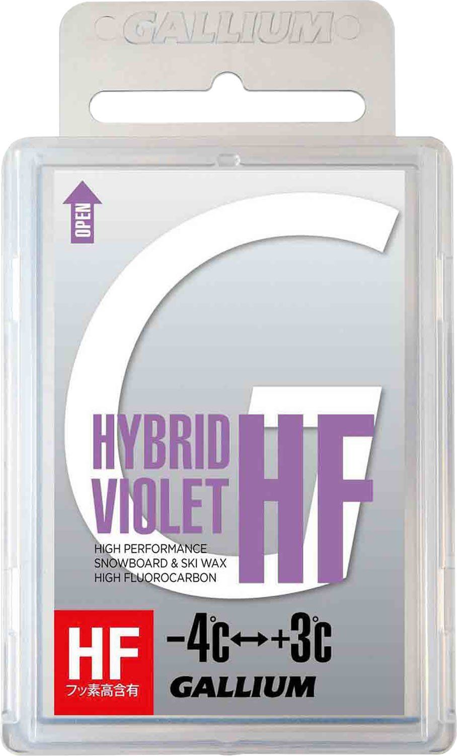 超滑走 HYBRID VIOLET HF スキー・スノーボードワックス６個 滑走VIOLET(50g) | 株式会社ガリウム | GALLIUM CO.,LTD. a.k.a.