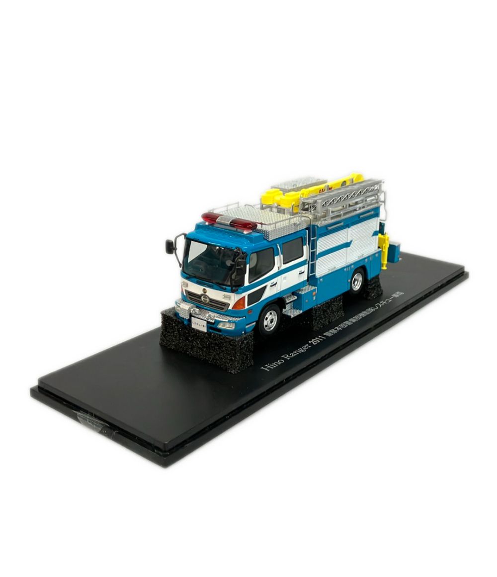 美品 RAI'S H7431112 1/43 日野 レンジャー 2011 警察本部警備部機動隊