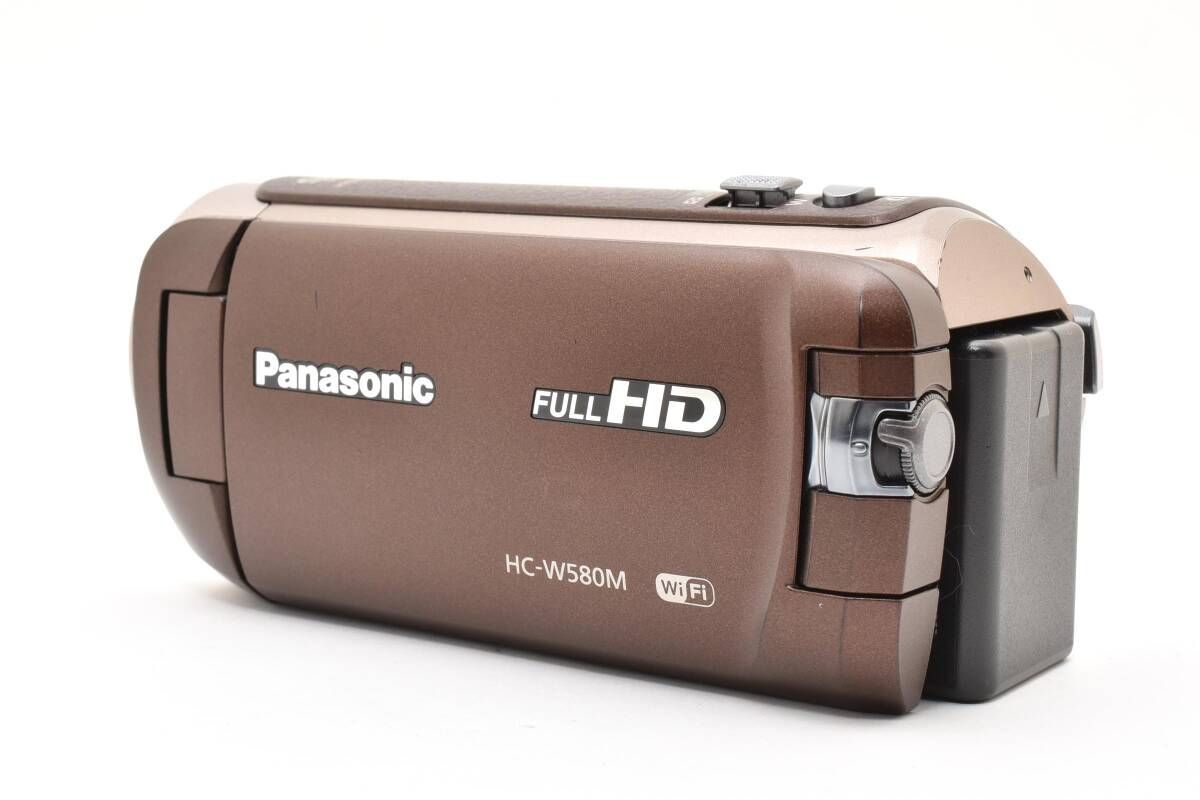 ビデオカメラ ☆美品☆ パナソニック Panasonic HC-W580M-T (ブラウン