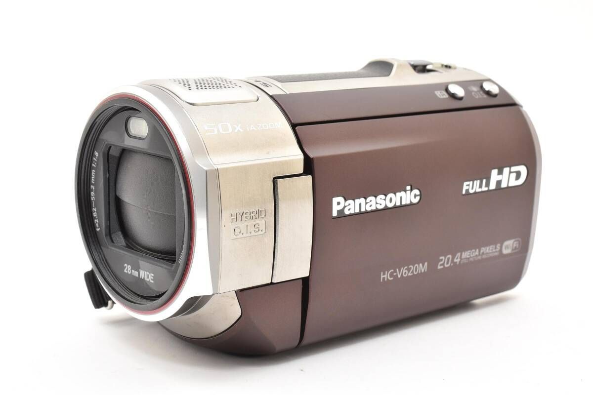Panasonic HC-V620M-T ブラウン バッテリーなし #8190 ☆現状品☆ パナソニック Panasonic HC-V620M-T ブラウン バッテリー