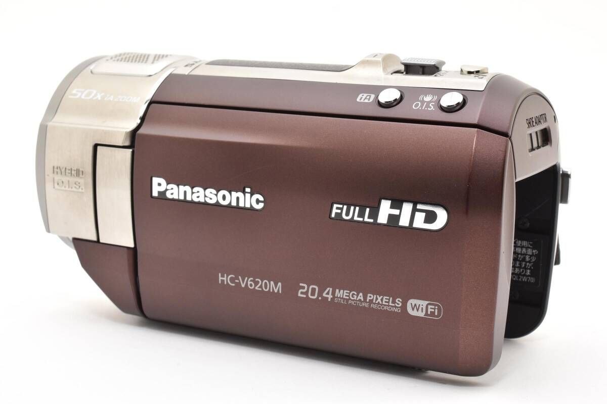 ☆現状品☆ パナソニック Panasonic HC-V620M-T ブラウン バッテリー