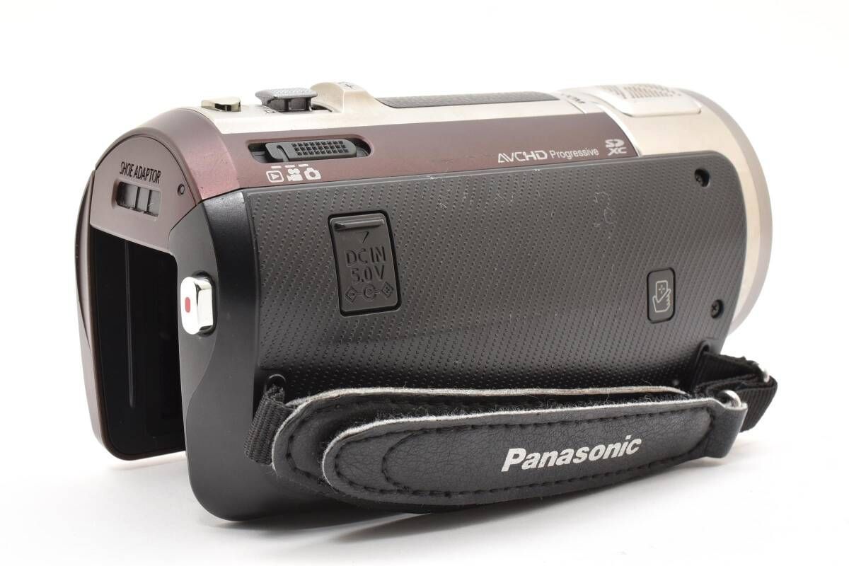 ☆現状品☆ パナソニック Panasonic HC-V620M-T ブラウン バッテリー